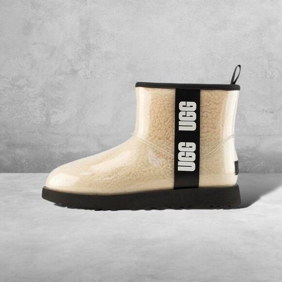 ★ UGG Women’s ‘Classic Clear Mini’ Natural Snow Boots ★ - Picture 9 of 9